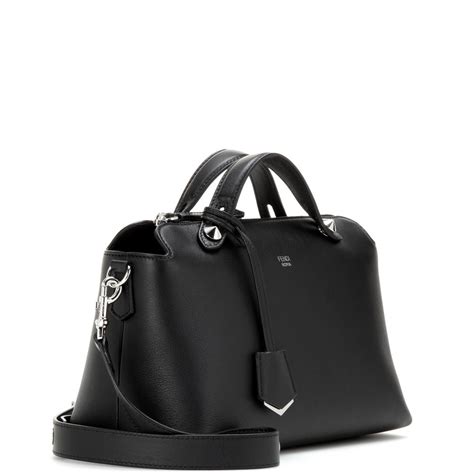 Robot leather travel bag Fendi Black in Leather 